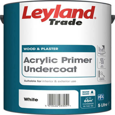 Leyland Trade Universal White Multi-Surface Primer & Undercoat, 5L