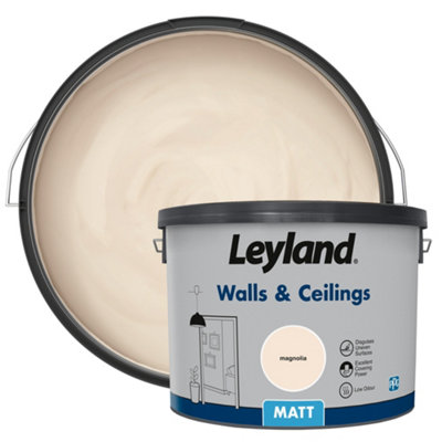 Leyland Magnolia Matt Emulsion Paint, 10L