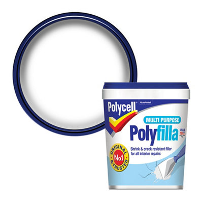 Polycell White Ready Mixed Filler, 1Kg