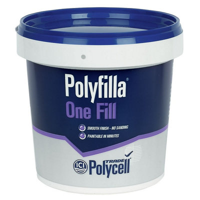 Polycell Ready Mixed Powder Filler, 1L