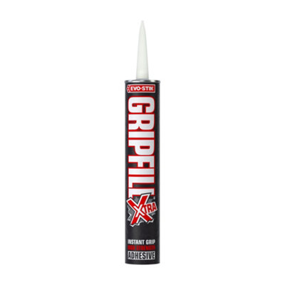 Evo-Stik Gripfill Buff Waterproof Grab Adhesive, Volume 350Ml