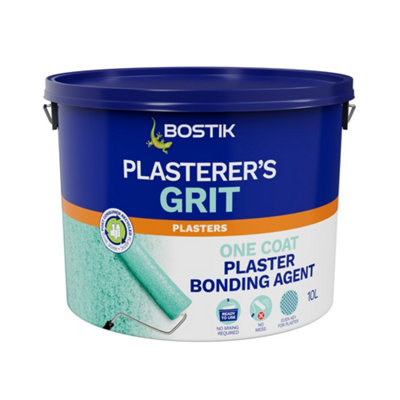 Bostik Plasterer's Grit Green Stabilising Primer, 10L Tub