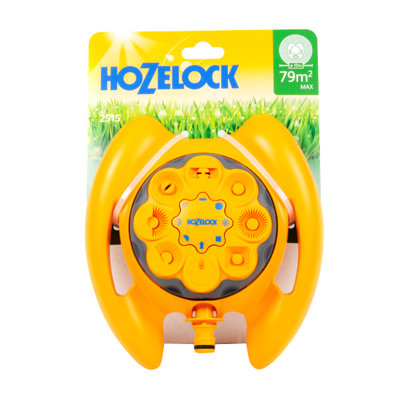 Hozelock Yellow Multi Rotary Sprinkler