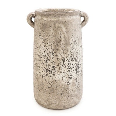 Candlelight Concrete Vase, (H)33.5Cm (D)18Cm