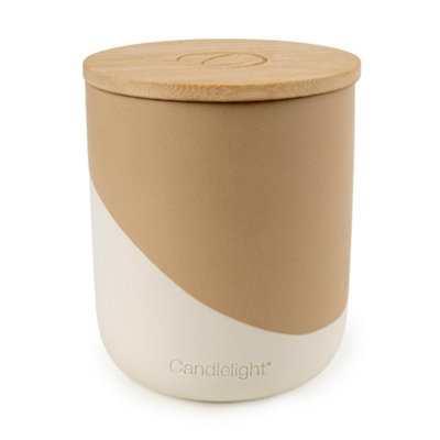 Candlelight Taupe Reactive Glaze 5% Parisian Window Box Small Candle