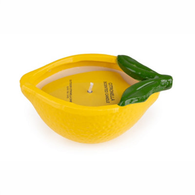 Candlelight Garden Yellow Lemon Citronella Small Candle