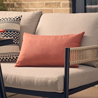 Candlelight Terracotta Indoor & Outdoor Cushion (L)30Cm (W)50Cm