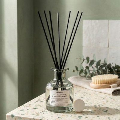 Candlelight Grey Eucalyptus & Sandalwood Reed Diffuser, 100Ml