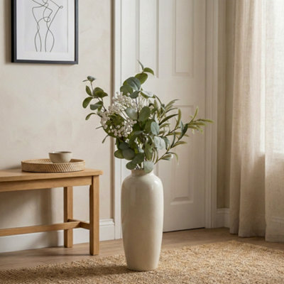 Candlelight Green Eucalyptus Bunch Artificial Foliage (H) 740Mm