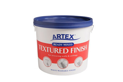 Artex Washable Ready Mixed Textured Finish Coating, 5Kg Tub
