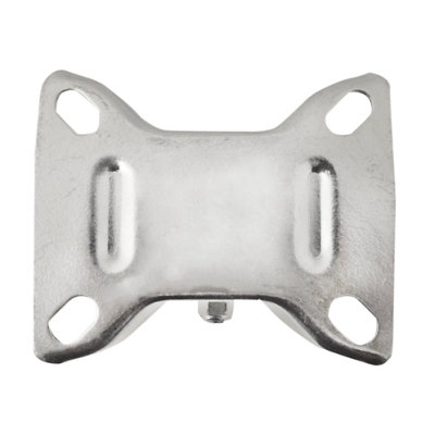 B&Q Unbraked Heavy Duty Fixed Castor Wc45, (Dia)125Mm (H)155Mm (Max. Weight)100Kg