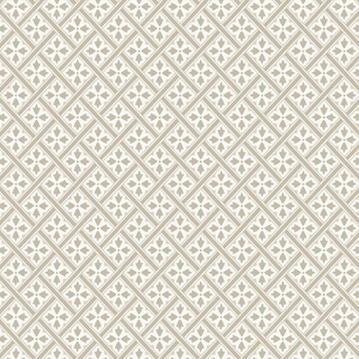 Laura Ashley Mr Jones Dove Grey Geometric Smooth Wallpaper