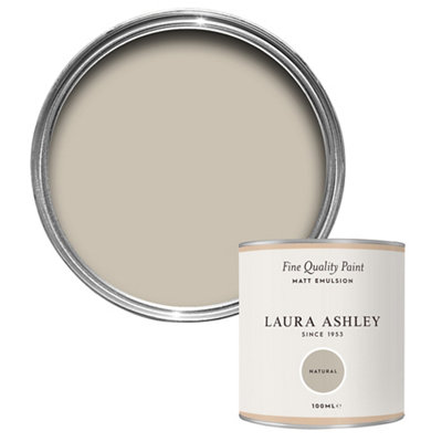 Laura Ashley Natural Matt Emulsion Paint, 100Ml