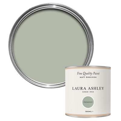 Laura Ashley Pistachio Matt Emulsion Paint, 100Ml