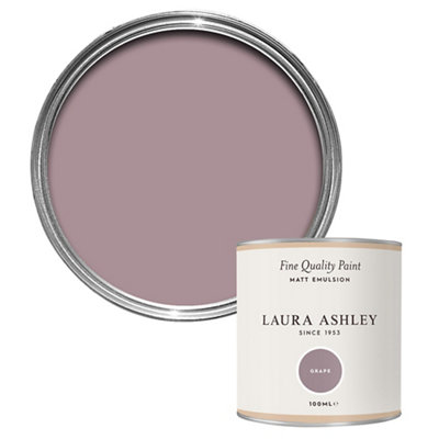 Laura Ashley Grape Matt Emulsion Paint, 100Ml