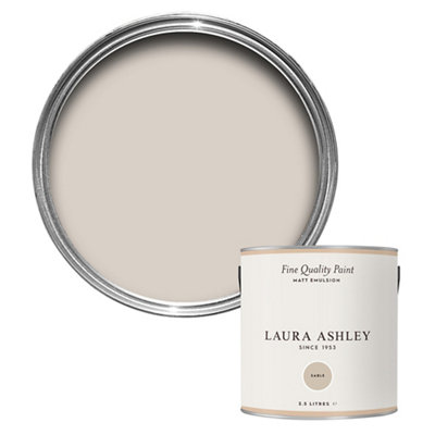 Laura Ashley Sable Matt Emulsion Paint, 2.5L