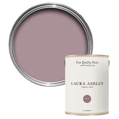 Laura Ashley Grape Matt Emulsion Paint, 5L
