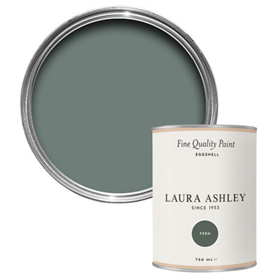 Laura Ashley Fern Eggshell Emulsion Paint, 750Ml