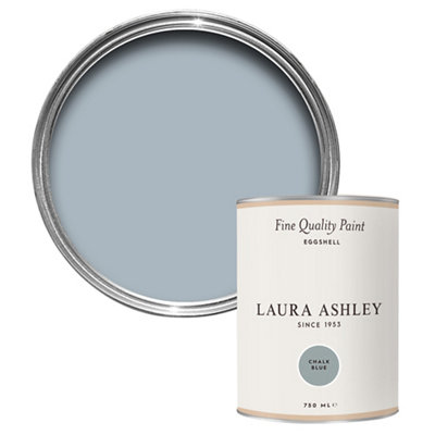 Laura Ashley Chalk Blue Eggshell Emulsion Paint, 750Ml