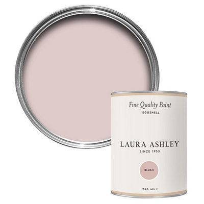 Laura Ashley Blush Eggshell Emulsion Paint, 750Ml