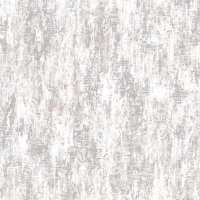 Laura Ashley Whinfell Moonbeam Metallic Effect Industrial Smooth Wallpaper