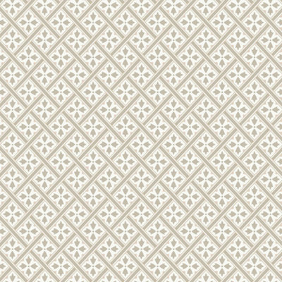 Laura Ashley Mr Jones Dove Grey Geometric Smooth Wallpaper Sample