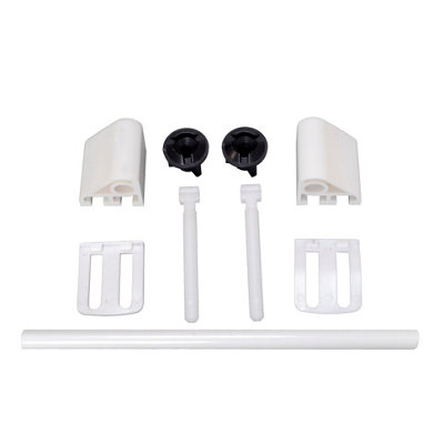 Fluidmaster 9 Piece Toilet Seat Fittings