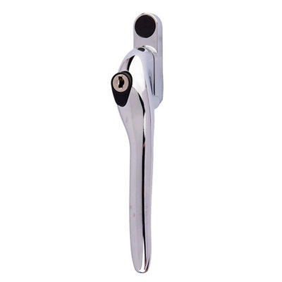 Yale Polished Chrome Effect Zinc Alloy Right-Handed Window Handle (L)167Mm