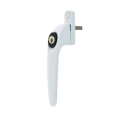 Yale Gloss White Zinc Alloy Window Lock