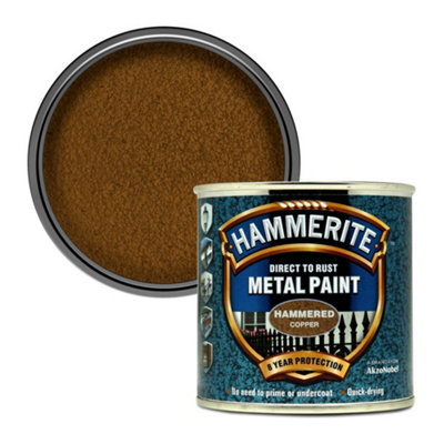 Hammerite Hammered Effect Metal Paint, 250Ml Tin
