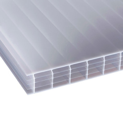 Corotherm Opal Effect Polycarbonate Multiwall Roofing Sheet (L)3M (W)700Mm (T)25Mm Of 5