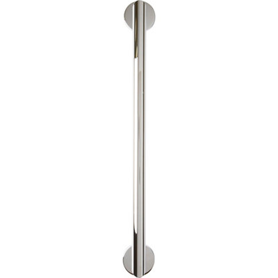 Croydex Chrome Effect Wall-Mounted Straight Grab Bar (L)600Mm
