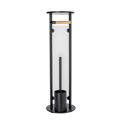 Croydex Black Freestanding Toilet Butler