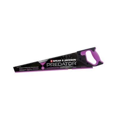 Spear & Jackson Predator 510Mm Fast Fine Soft-Grip Laminate Flooring Saw, 14 Tpi 400G