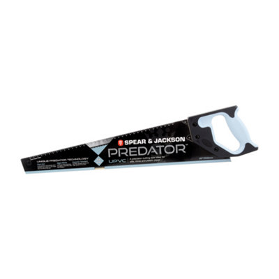 Spear & Jackson Predator 510Mm Fast Fine Soft-Grip Pvc Saw, 14 Tpi 400G