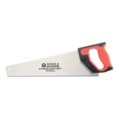 Spear & Jackson Predator 360Mm Fine Ergonomic Toolbox Saw, 14 Tpi 305G