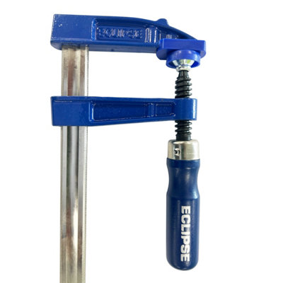 Eclipse Professional Tools Blue Cast Iron & Plastic F-Clamp 600Mm Pack Of 1