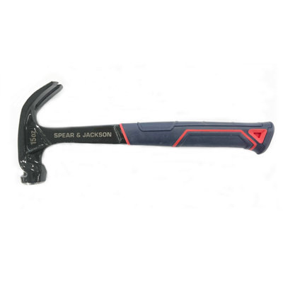 Spear & Jackson Carbon Steel Claw Hammer 14.88Oz / 420G - Sj-Css15