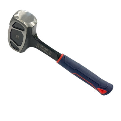 Spear & Jackson Carbon Steel Club Hammer 48Oz / 1360G - Sj-Mcss48