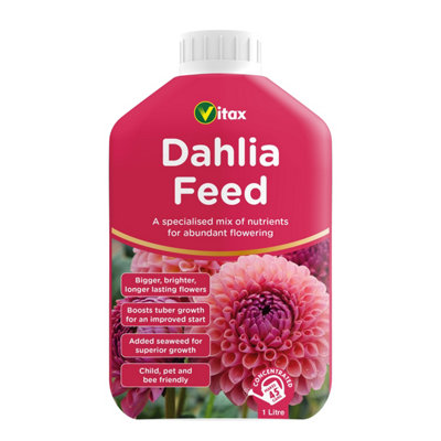 Vitax Dahlia Liquid Plants Plant Feed, 1L
