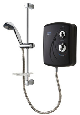 Triton Enrich Black Electric Shower, 8.5Kw