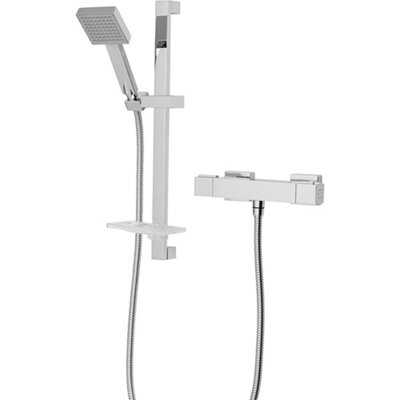 Triton Excellente Chrome Effect Rear Fed Mixer Shower & 1.25M Hose Length