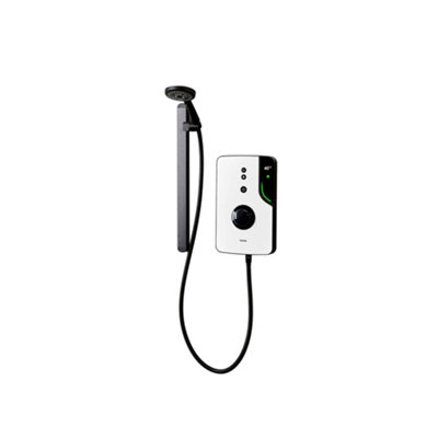 Triton Enlight Matt White Thermostatic Electric Shower, 9.5Kw