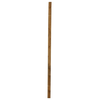 Blooma Green Square Wooden Fence Post (H)2.4M (W)75Mm