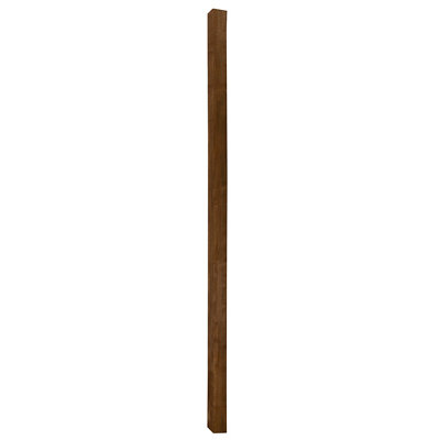 B&Q Uc4 Brown Square Wooden Fence Post (H)2.4M (W)75Mm, Pack Of 4