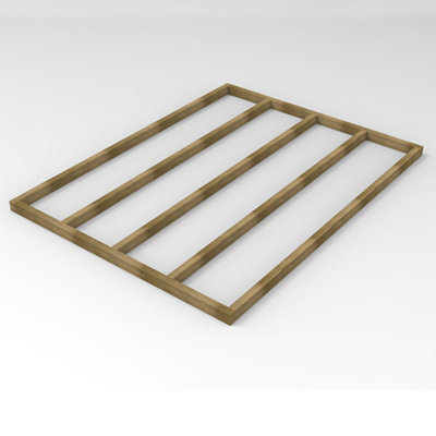 Forest Garden 8X6 Timber Shed Base (L) 236Cm X (W) 183Cm - Assembly Service Included