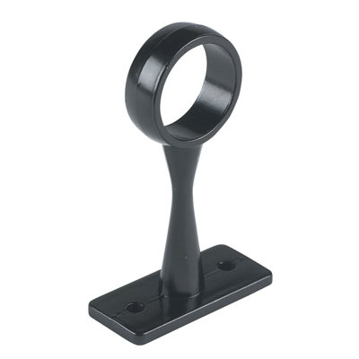 Colorail Black Die-Cast Zinc Rail Centre Bracket (L)63Mm (Dia)19Mm