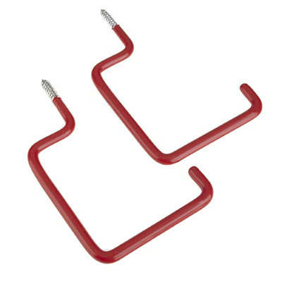 Rothley J-Shaped Ladder Storage Hook, Pack Of 2