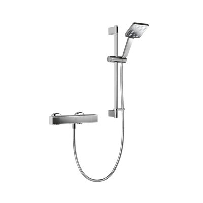 Mira Honesty Ev Chrome Effect Rear Fed Mixer Shower & 1.2M Hose Length