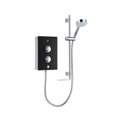 Mira Decor Black Onyx Manual Electric Shower, 8.5Kw